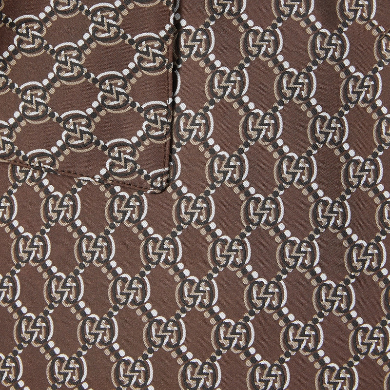 GG nylon jacquard coat 7