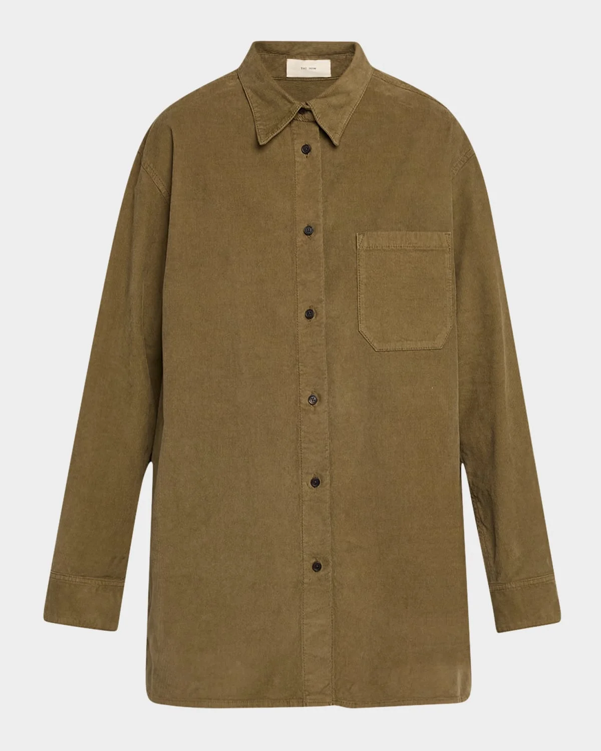 Idro Corduroy Collared Shirt - 1