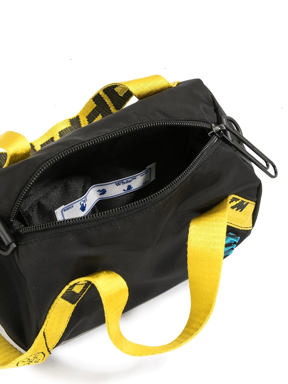 logo-tape messenger bag - 5