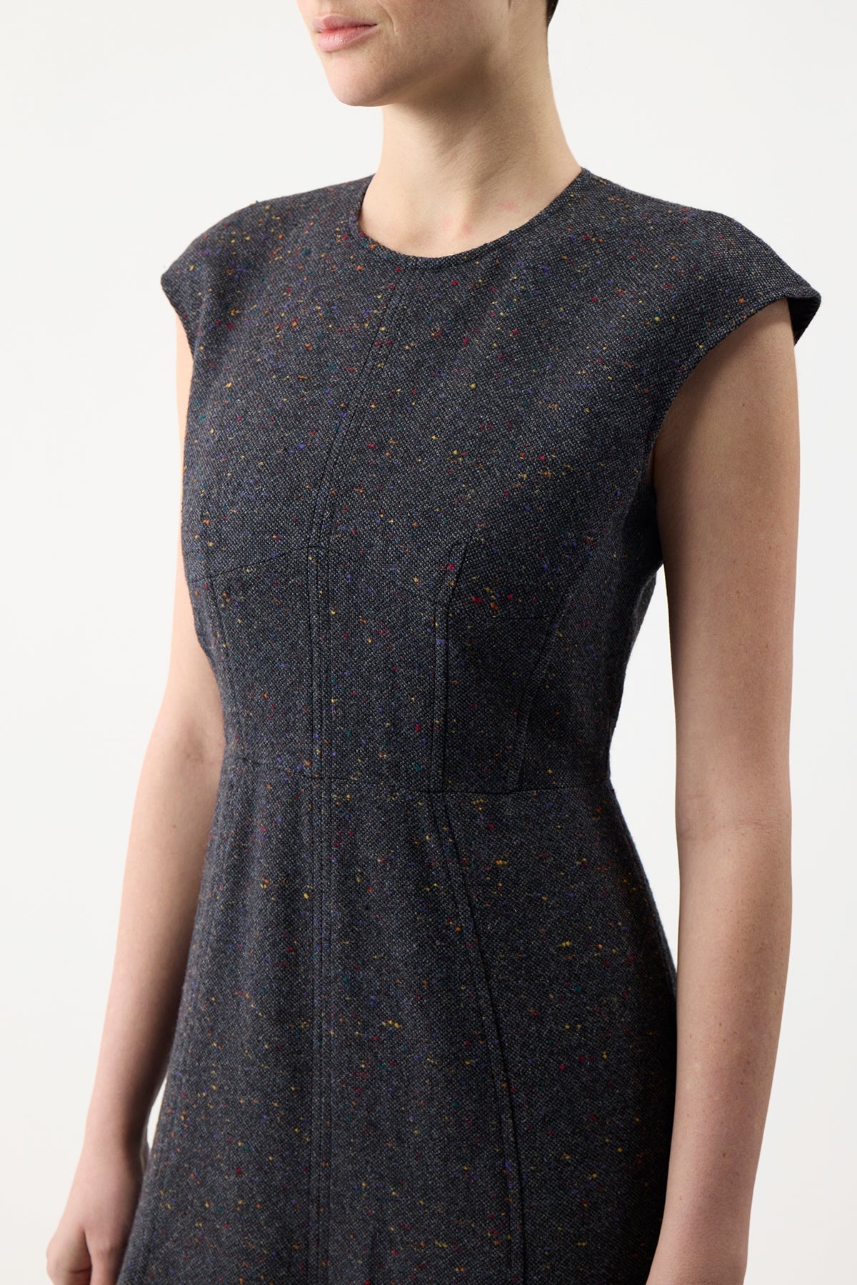 Crowther Dress in Wool Cashmere - 6