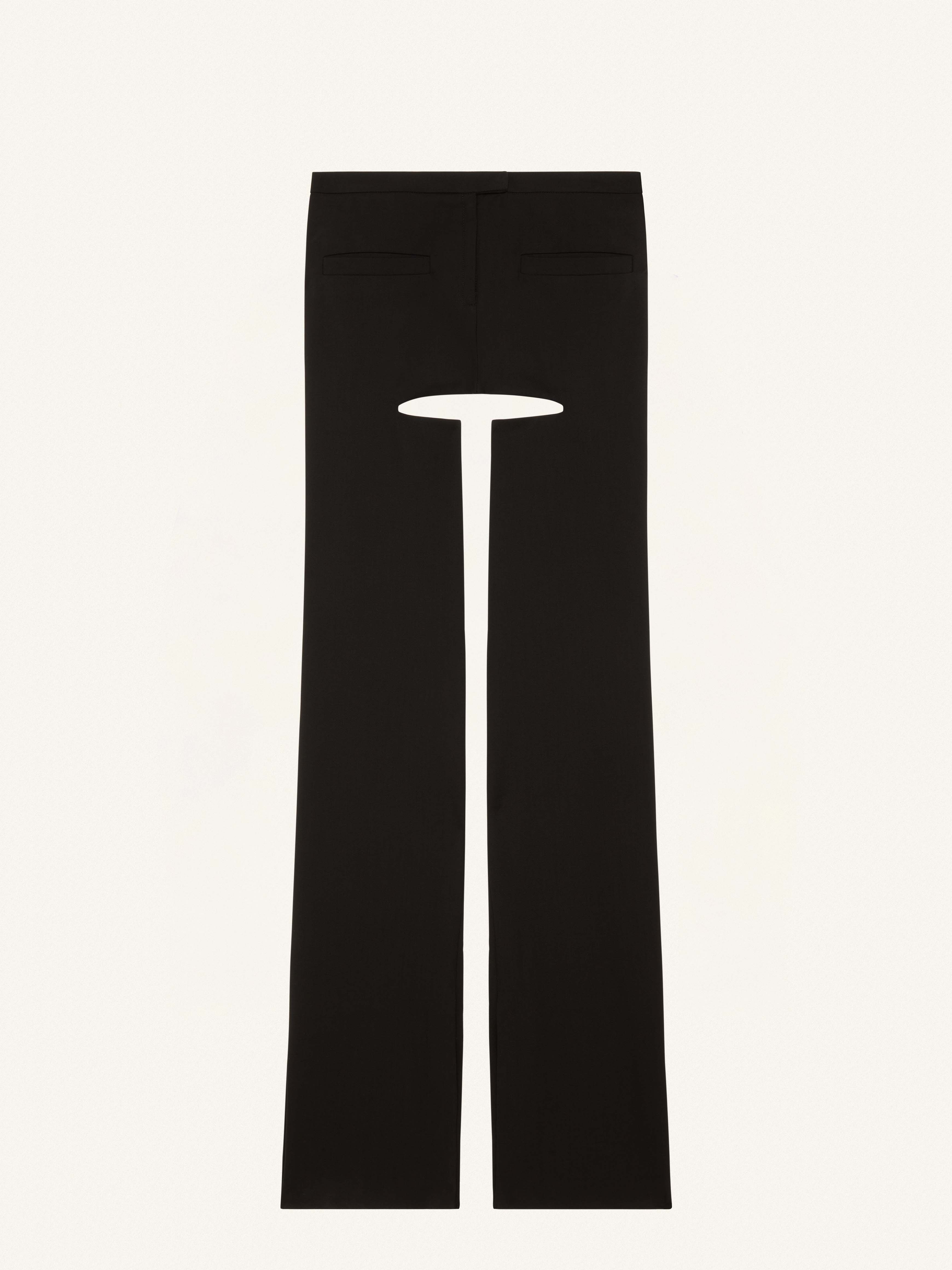 WOOL CHAPS TAILORED PANTS - 1