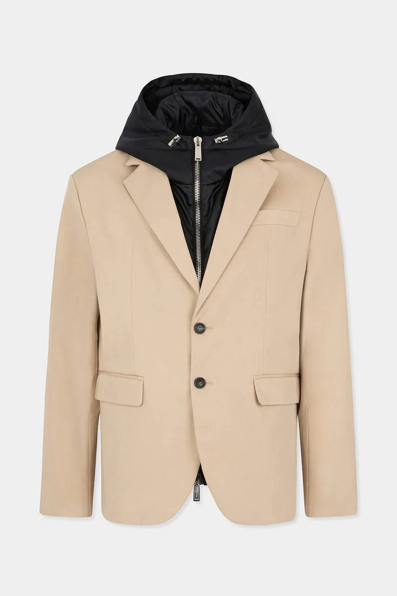 DSQUARED2 HERITAGE HOODED BLAZER - 1