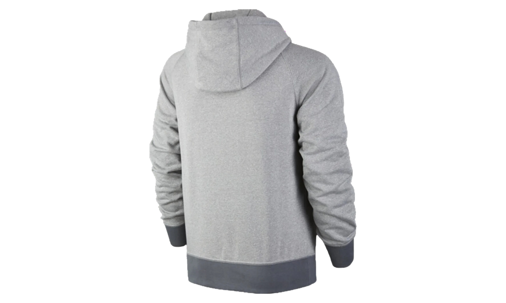 Aw77 Shoebox Full Zip Hoodie "HEATHER GREY" - 2