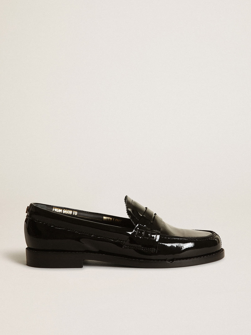 Jerry loafer in black patent leather 1