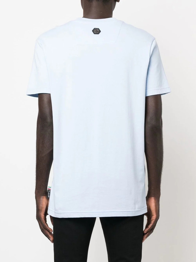 skull-print short-sleeve T-shirt 4
