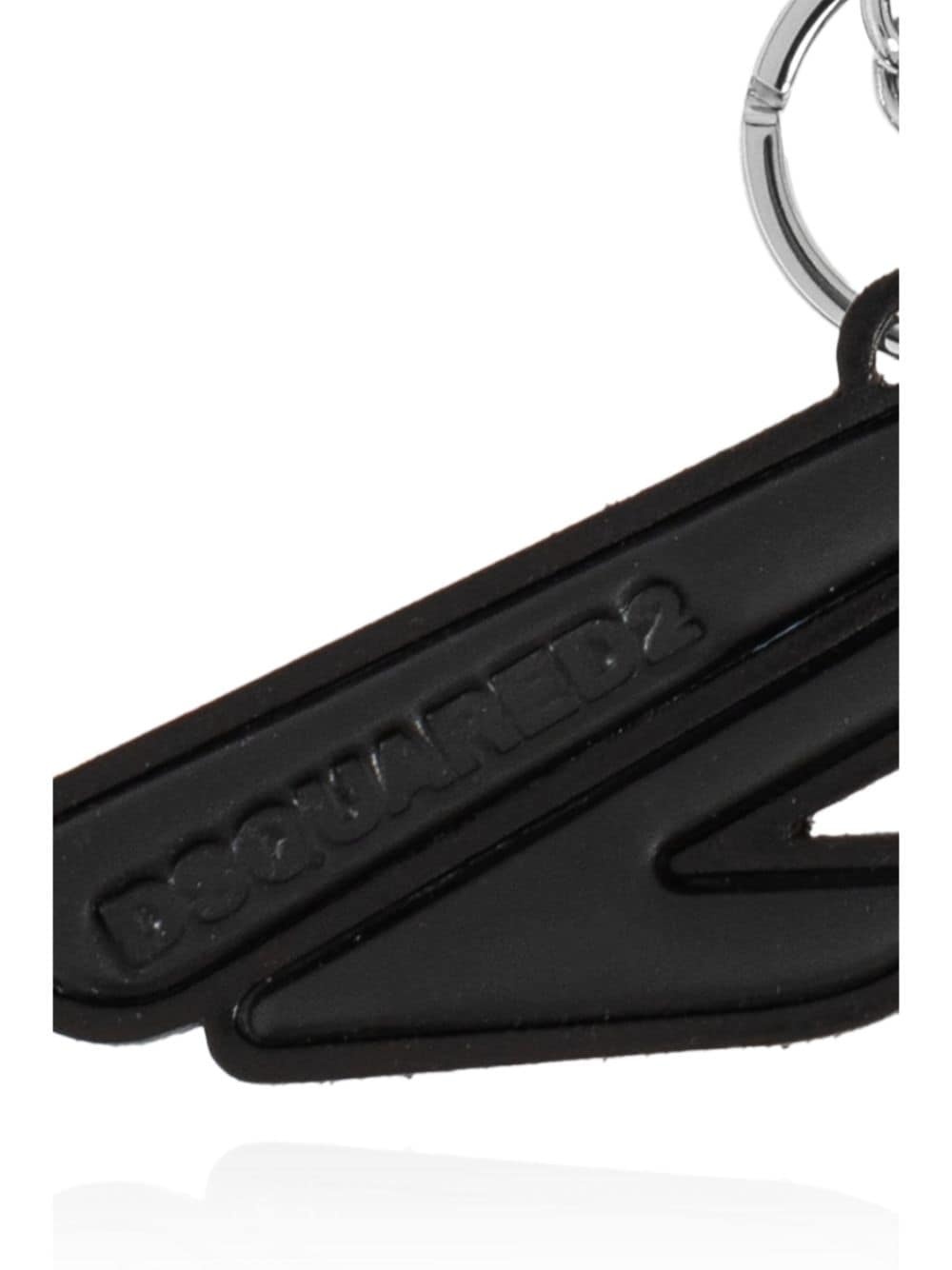logo-plaque keyring - 3
