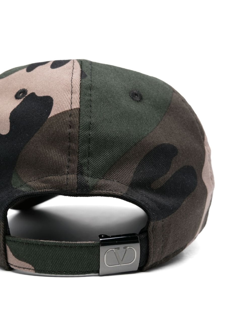 embroidered-logo baseball cap - 2