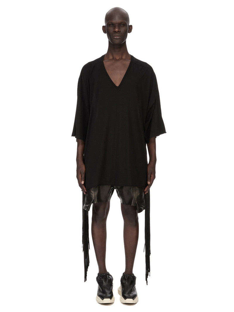 Rick Owens V-neck short-sleeve T-shirt outlook