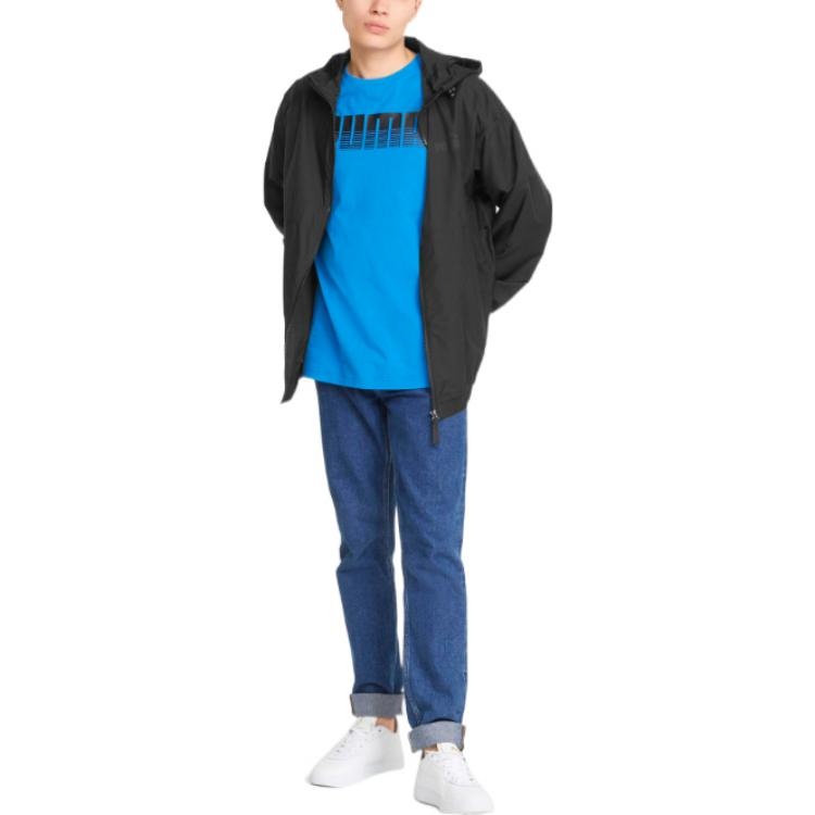 PUMA Snow Peak DWR Light Jacket 'Black' 849444-01 - 3