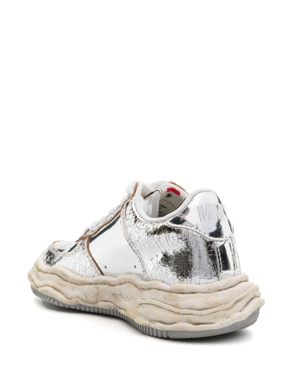 Wayne metallic-effect sneakers - 3