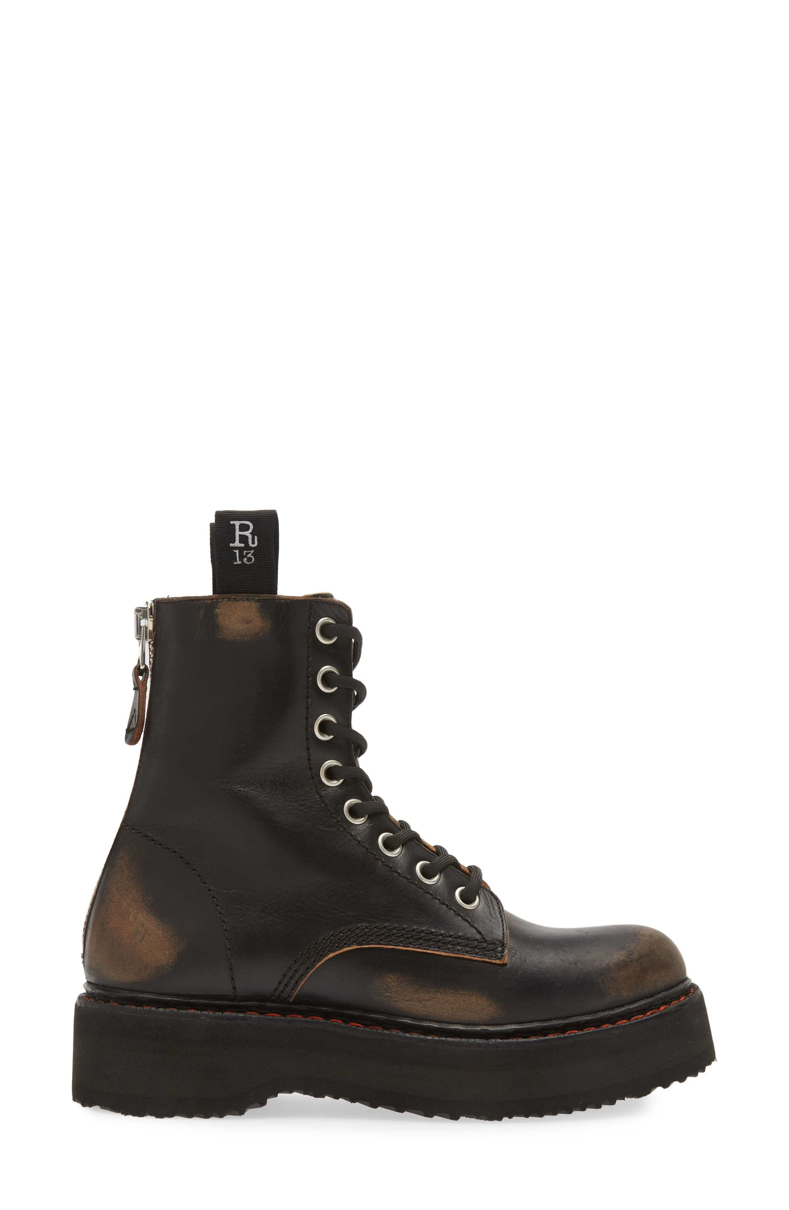 Platform Combat Boot - 3
