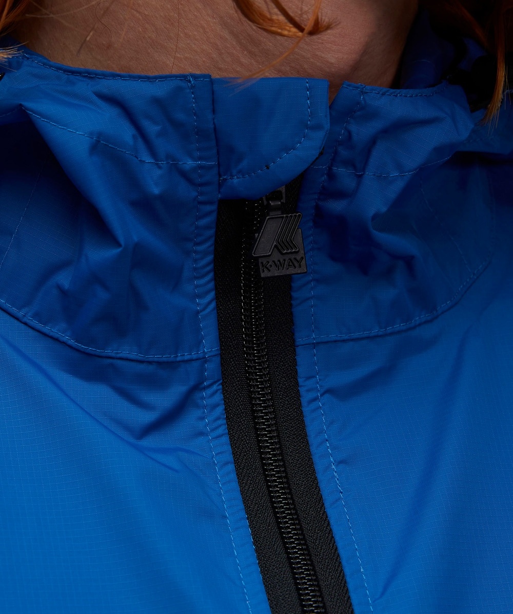 K-Way hooded quarter zip jacket. - 5