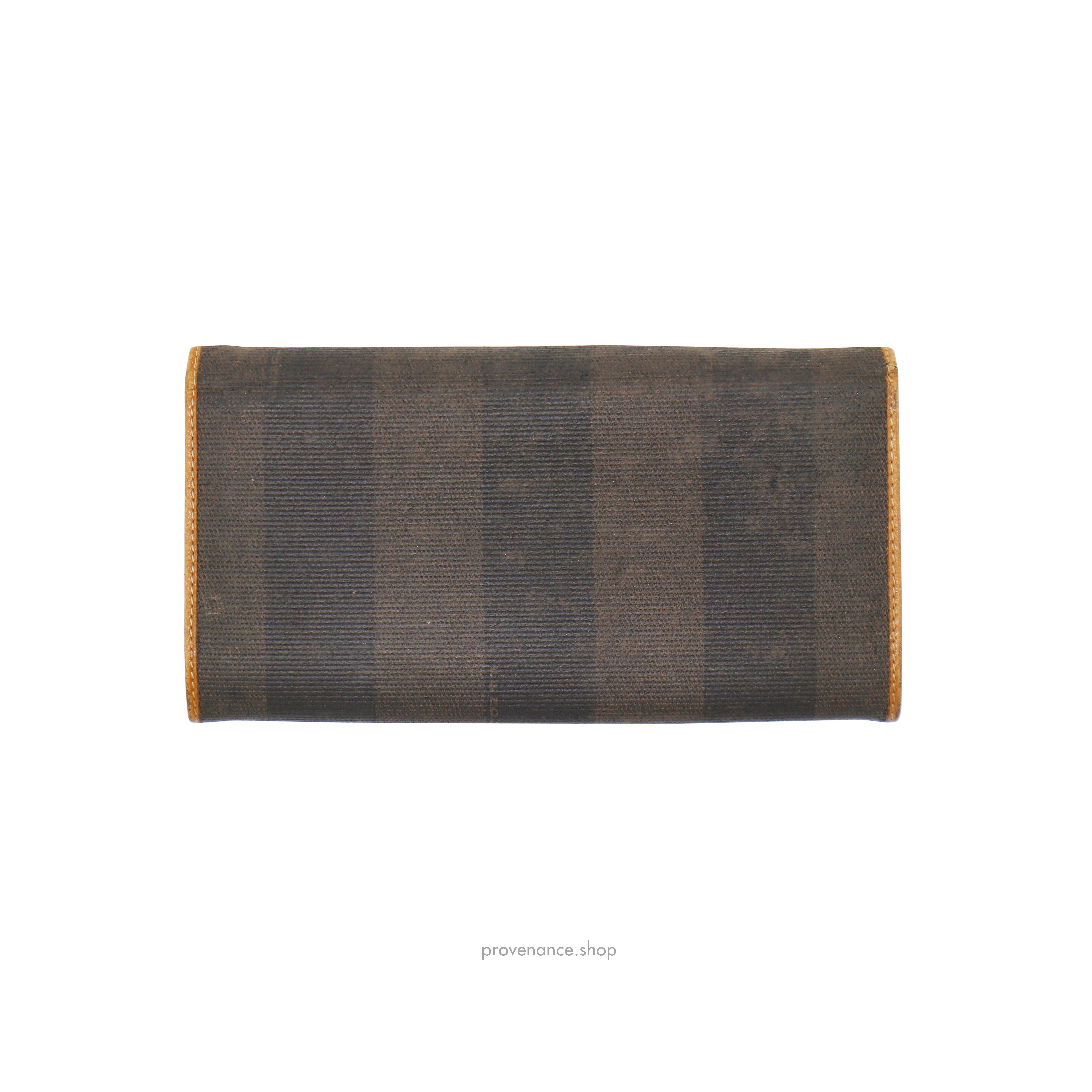 Fendi Pequin Striped Long Wallet - 2