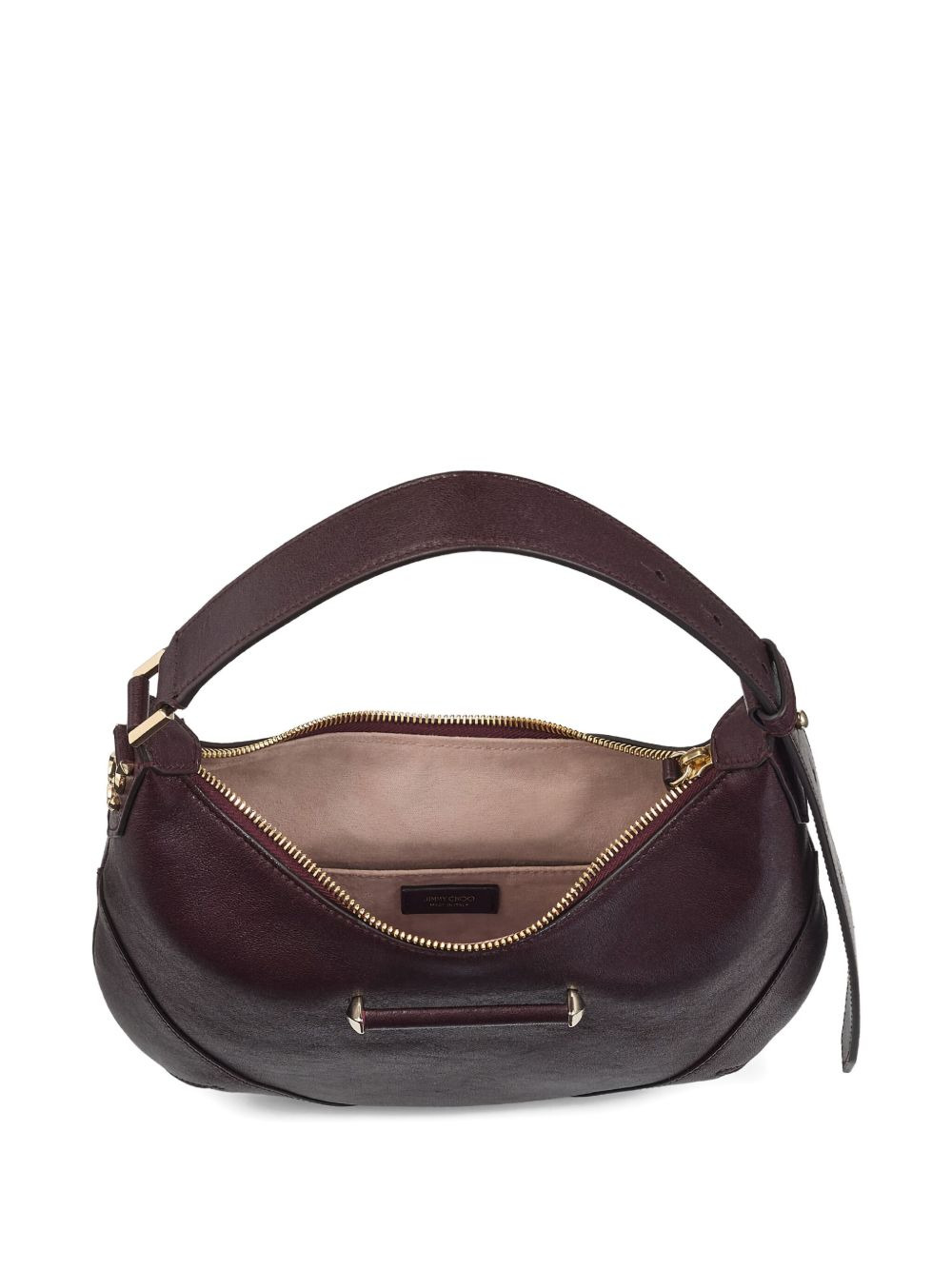 Bar Hobo leather shoulder bag - 5