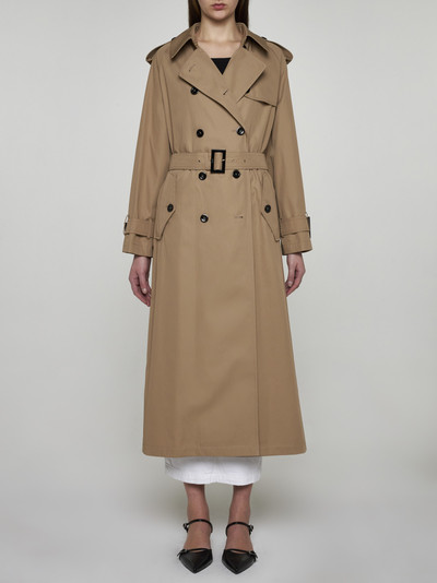 Herno Double-breasted cotton trench coat outlook