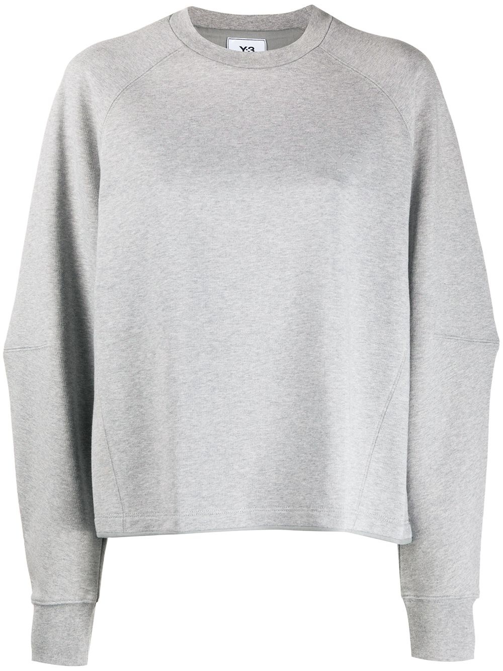 plain crew neck sweatshirt  - 1