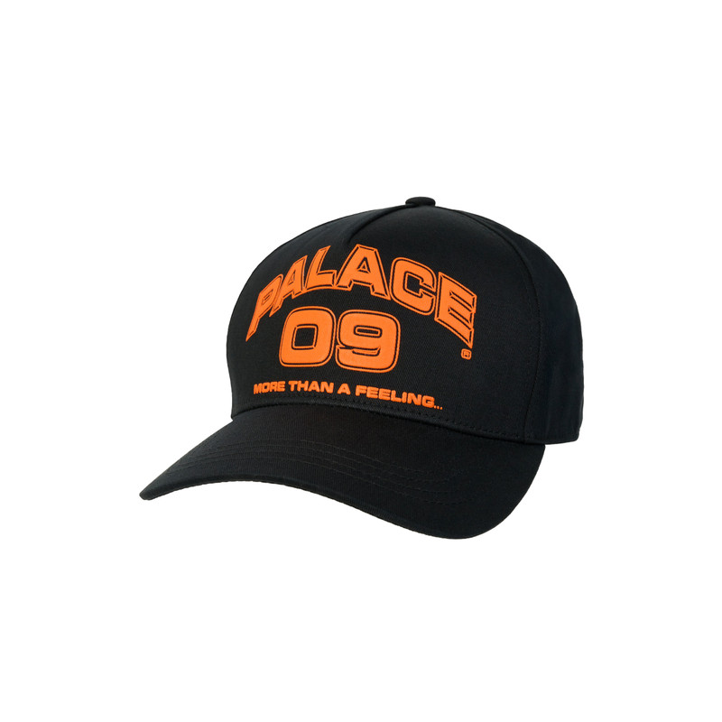 09 P FRAME 5-PANEL SNAPBACK BLACK 1
