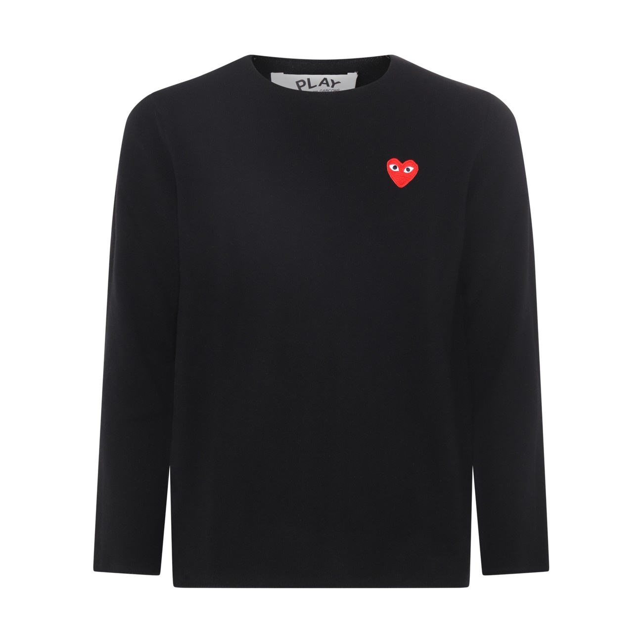 black wool sweatshirt - 1