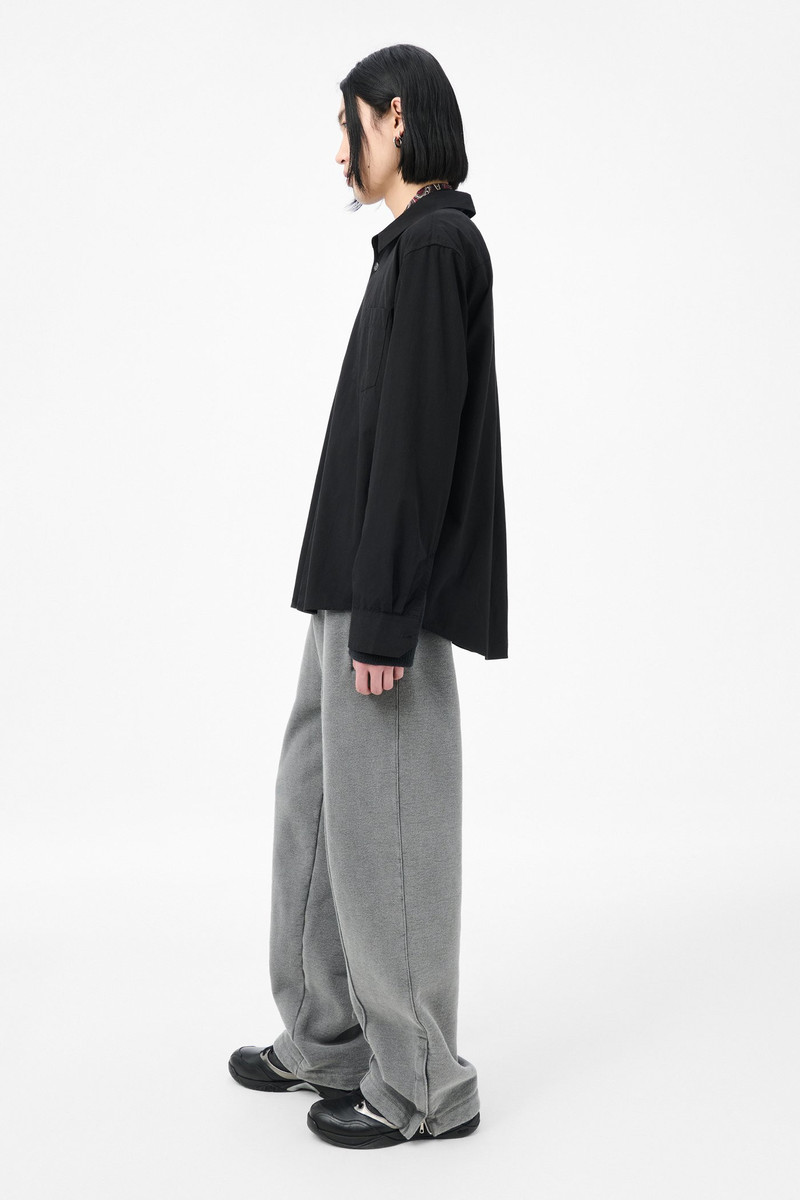 Beyond Shirt Black Casual Liquid Poplin 4