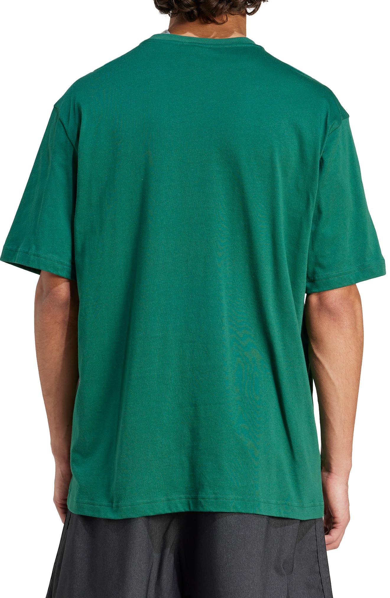 adidas Badge Appliqué Embroidered T-Shirt in Collegiate Green/Green at Nordstrom - 2