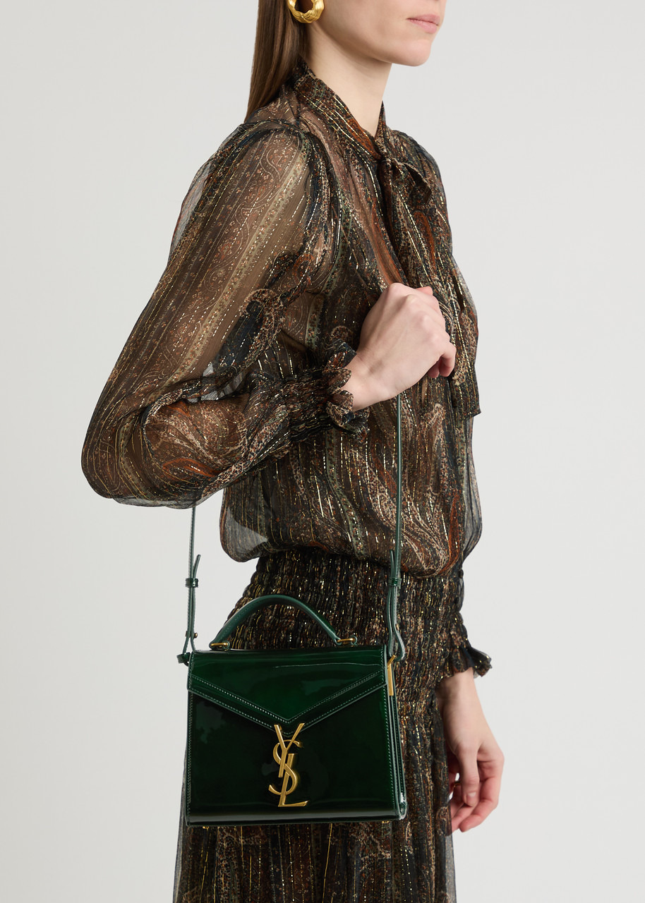 Saint Laurent Cassandra Patent Leather top Handle bag - 6
