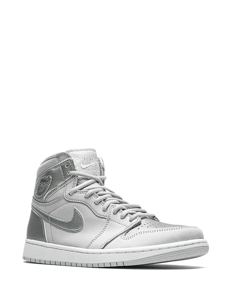 Jordan Air Jordan 1 Retro High Co.Jp "Metallic Silver" sneakers outlook