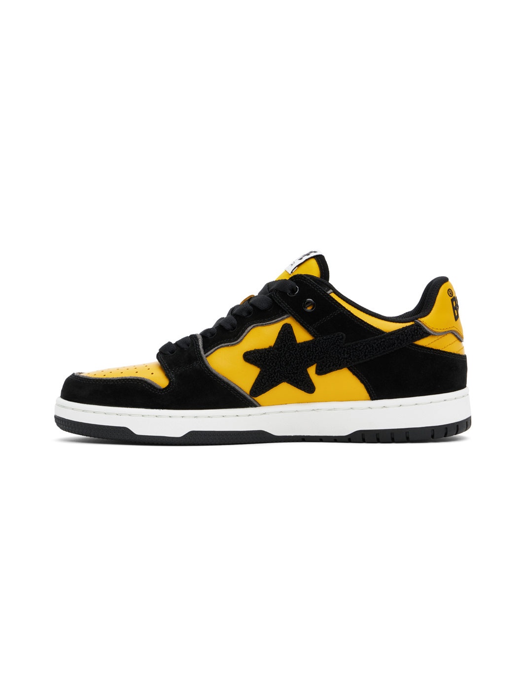 Yellow & Black Sk8 Sta #2 Sneakers - 3