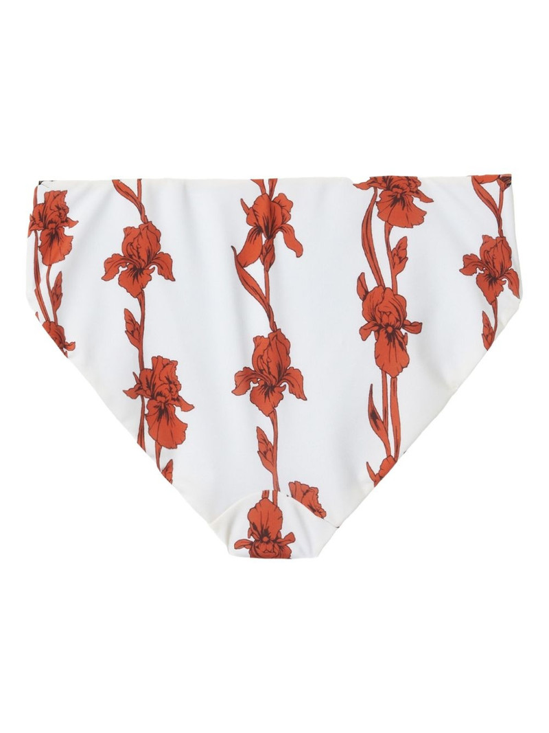 La DoubleJ ruffle-detail bikini outlook