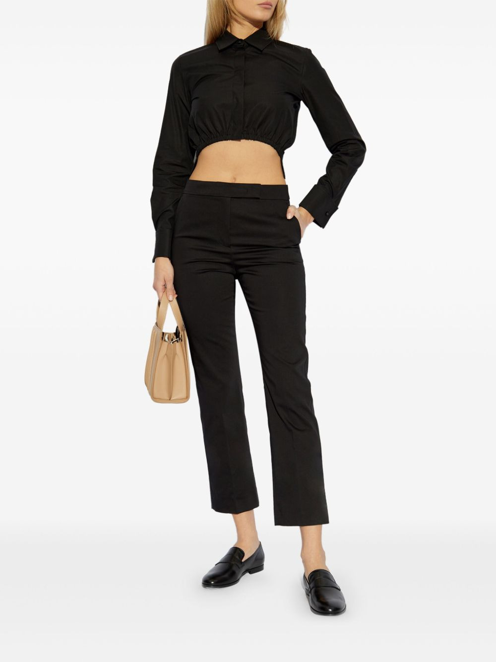 Max Mara Women Okra Trousers - 2
