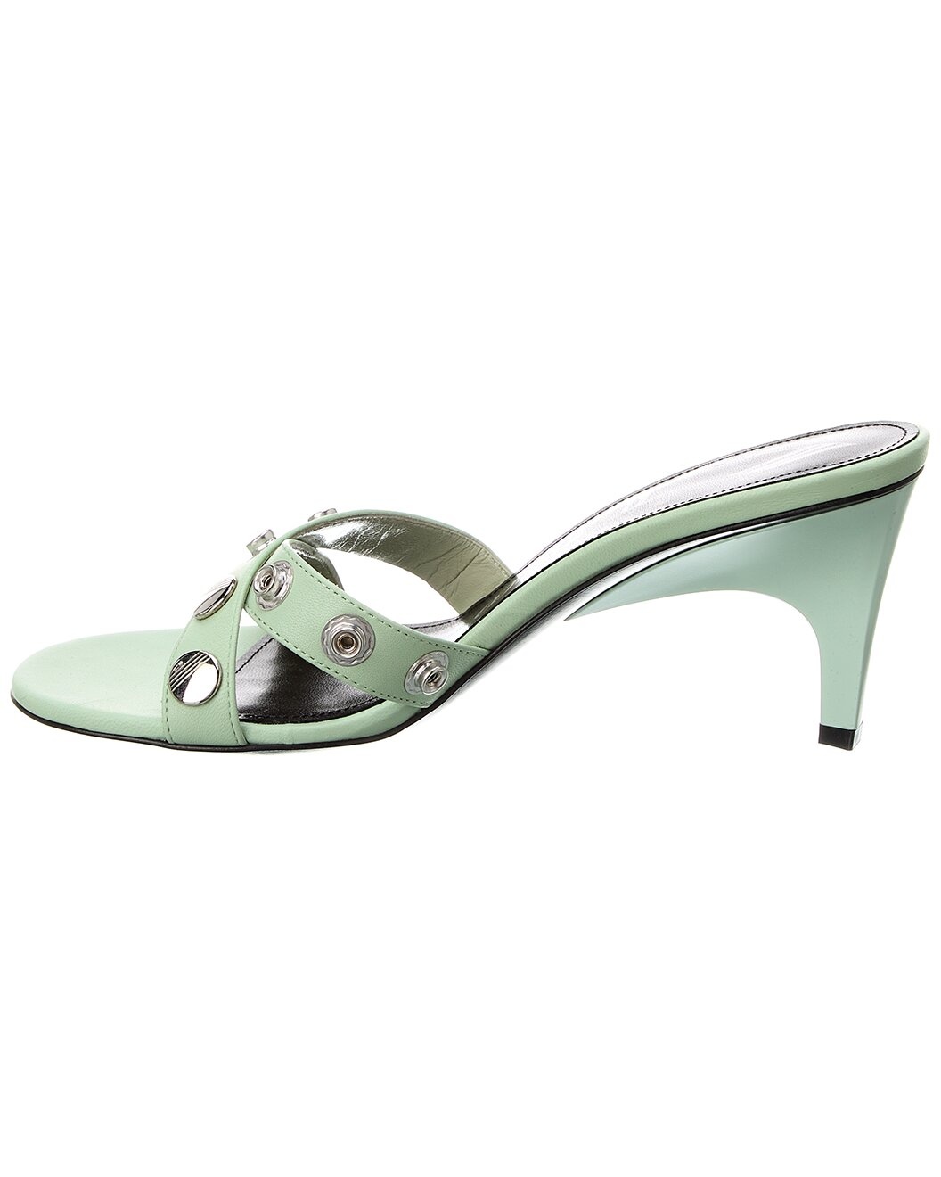 The Attico Mini Devon Leather Sandal - 2
