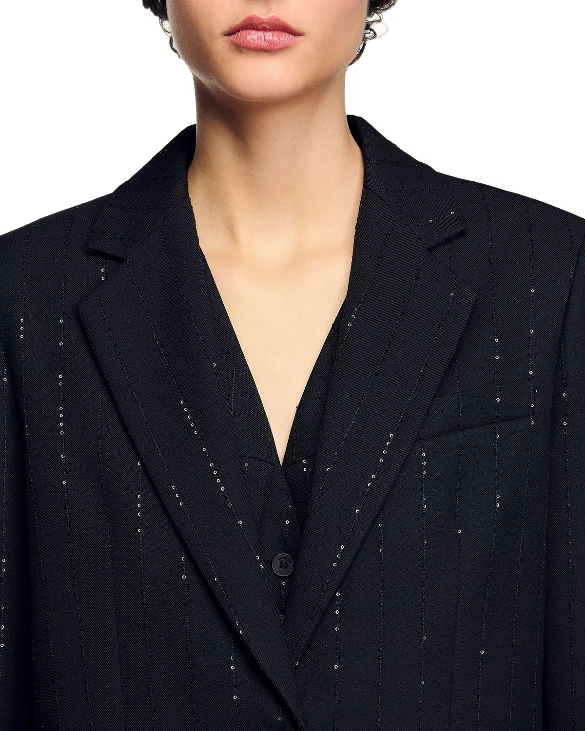 Sequin Suit Jacket - 4