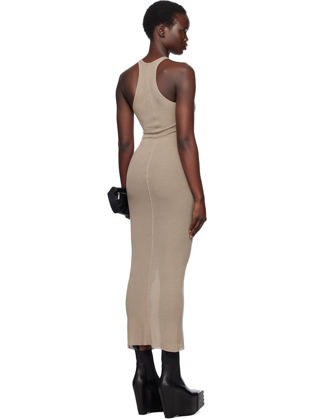 Taupe Hollywood Tank Maxi Dress - 3
