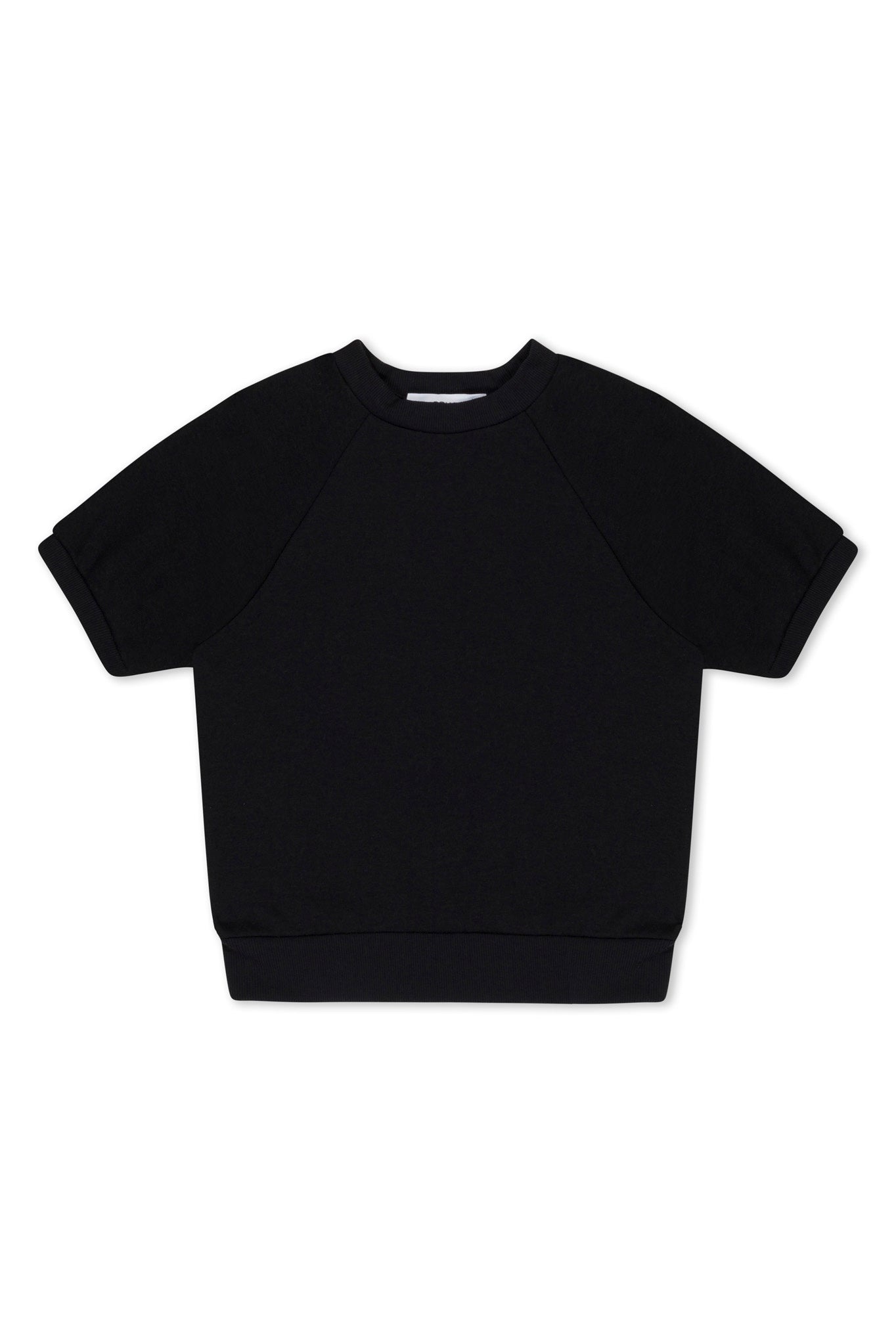 BLACK RAGLAN SWEATSHIRT - 6