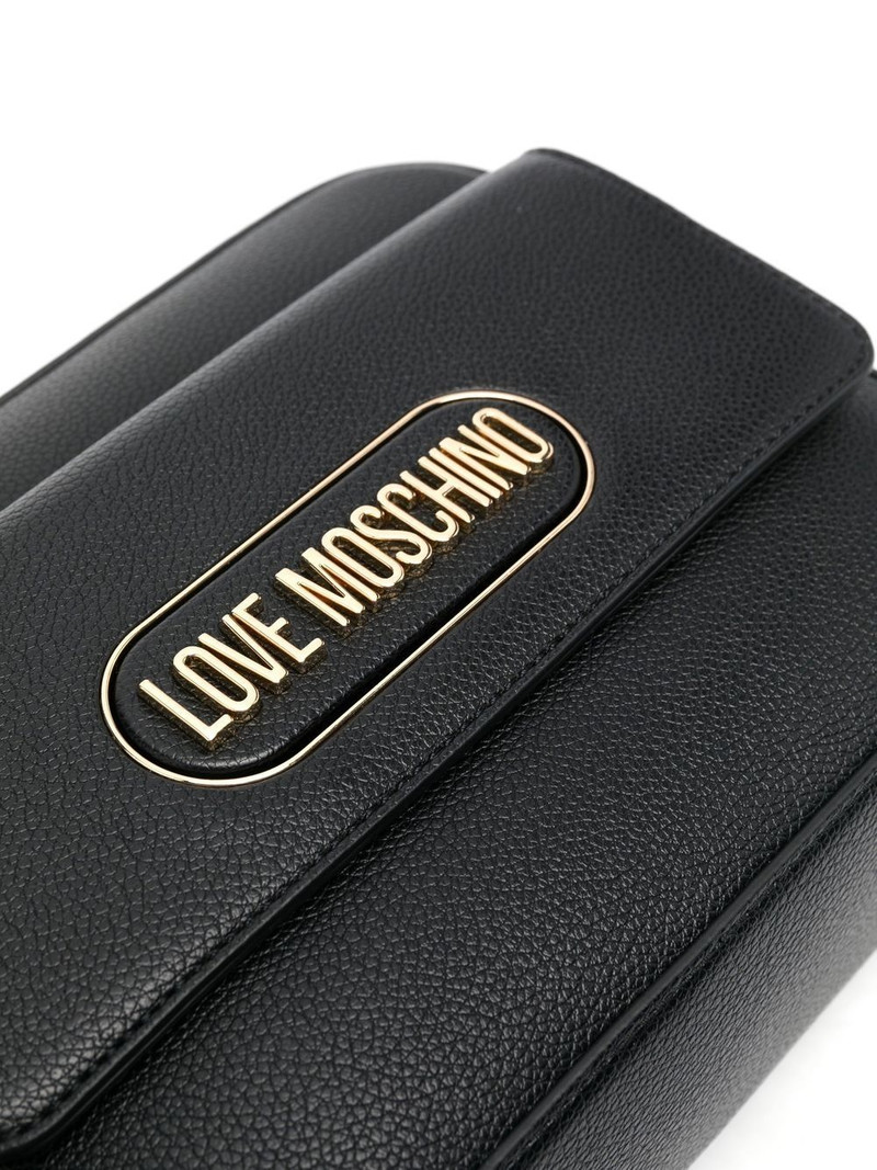 logo-lettering crossbody bag 4