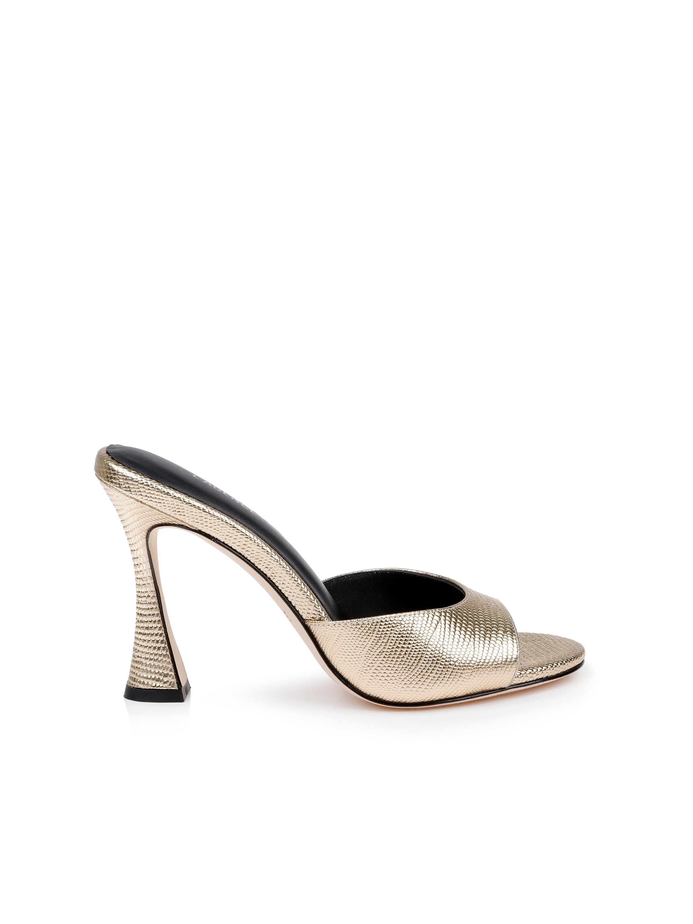 Avery Leather Peep-Toe Mule - 4