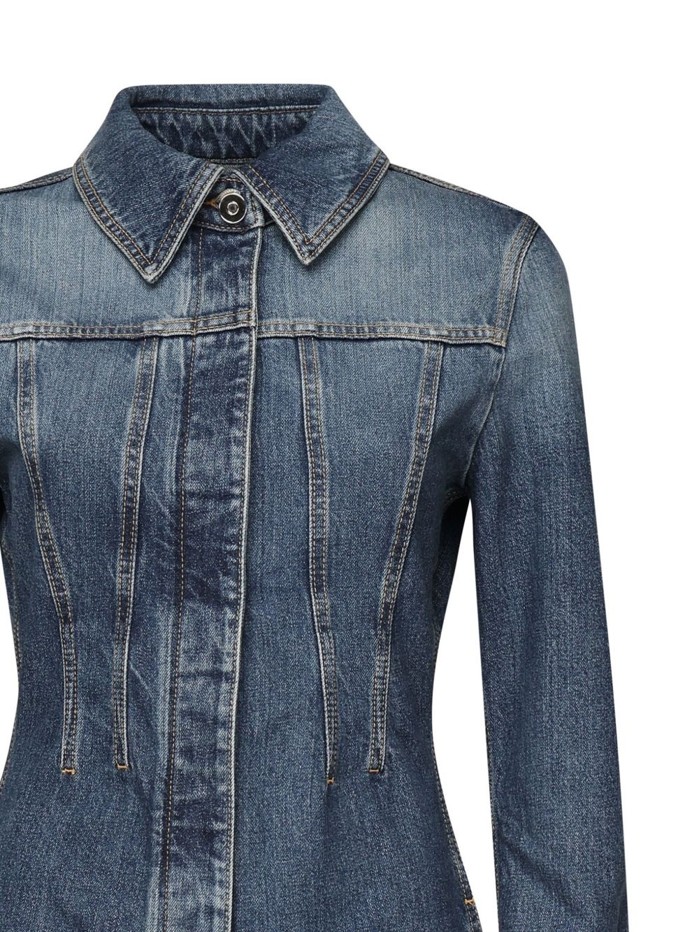 Alaïa denim jumpsuit | REVERSIBLE