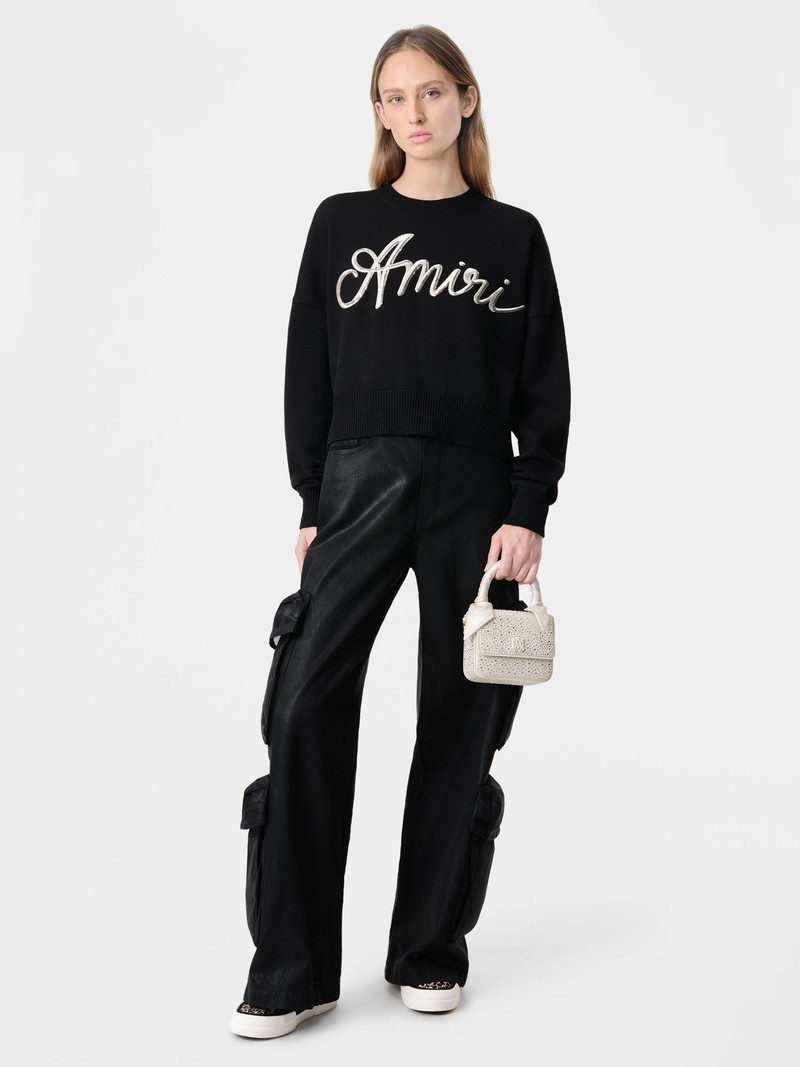 AMIRI WOMEN'S MA SWIRL CREW outlook