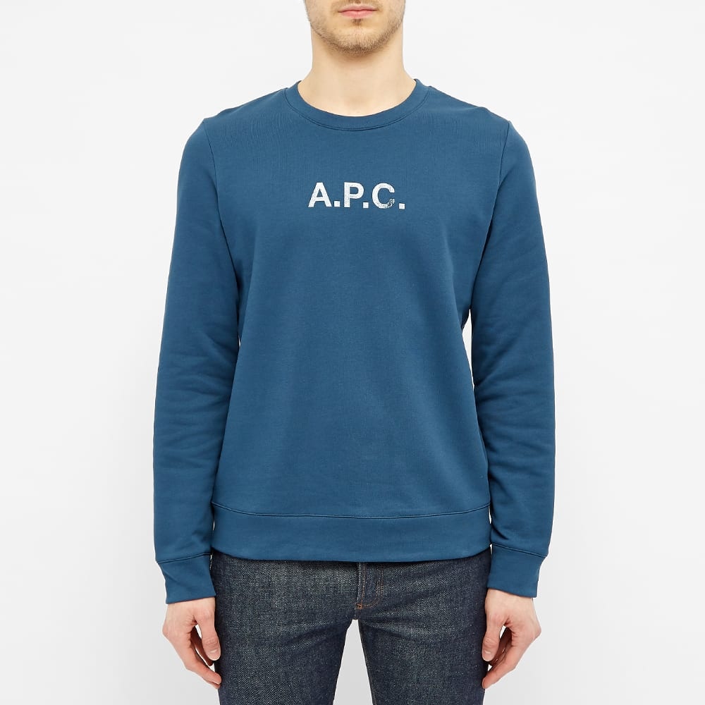 A.P.C. Stamp Logo Crew Sweat - 3