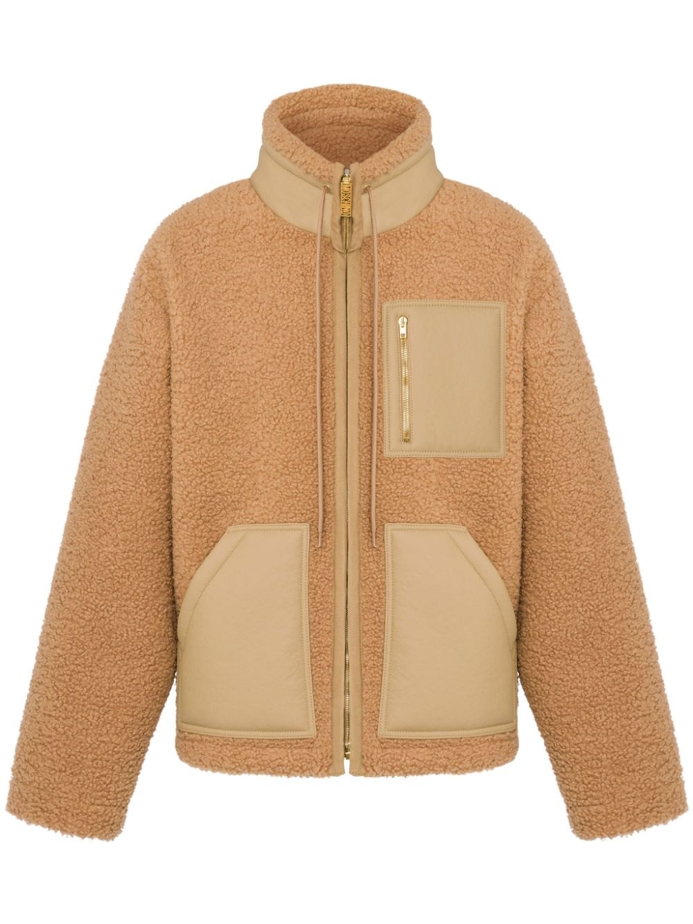 faux-shearling jacket - 1