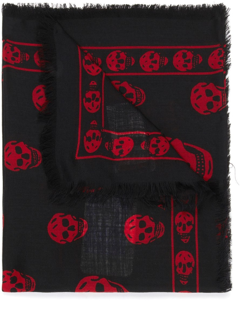 Skull Orchid scarf - 1