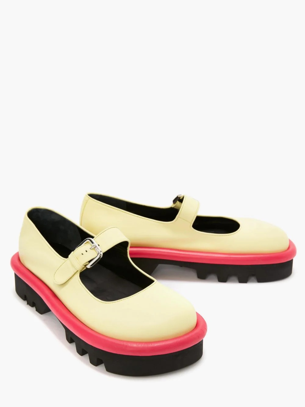 BUMPER-TUBE LEATHER CHUNKY MARYJANE - 4