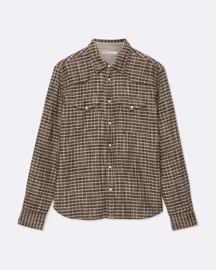 COURT REGULAR-FIT DOUBLE-FACED SHIRT - 1