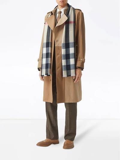 Burberry vintage check cashmere scarf outlook