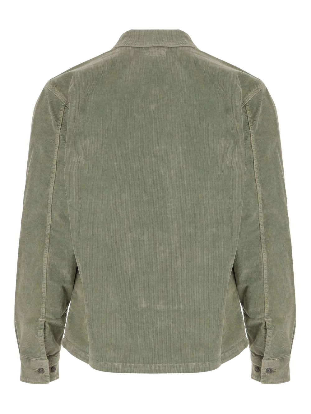 corduroy cotton-blend shirt - 2