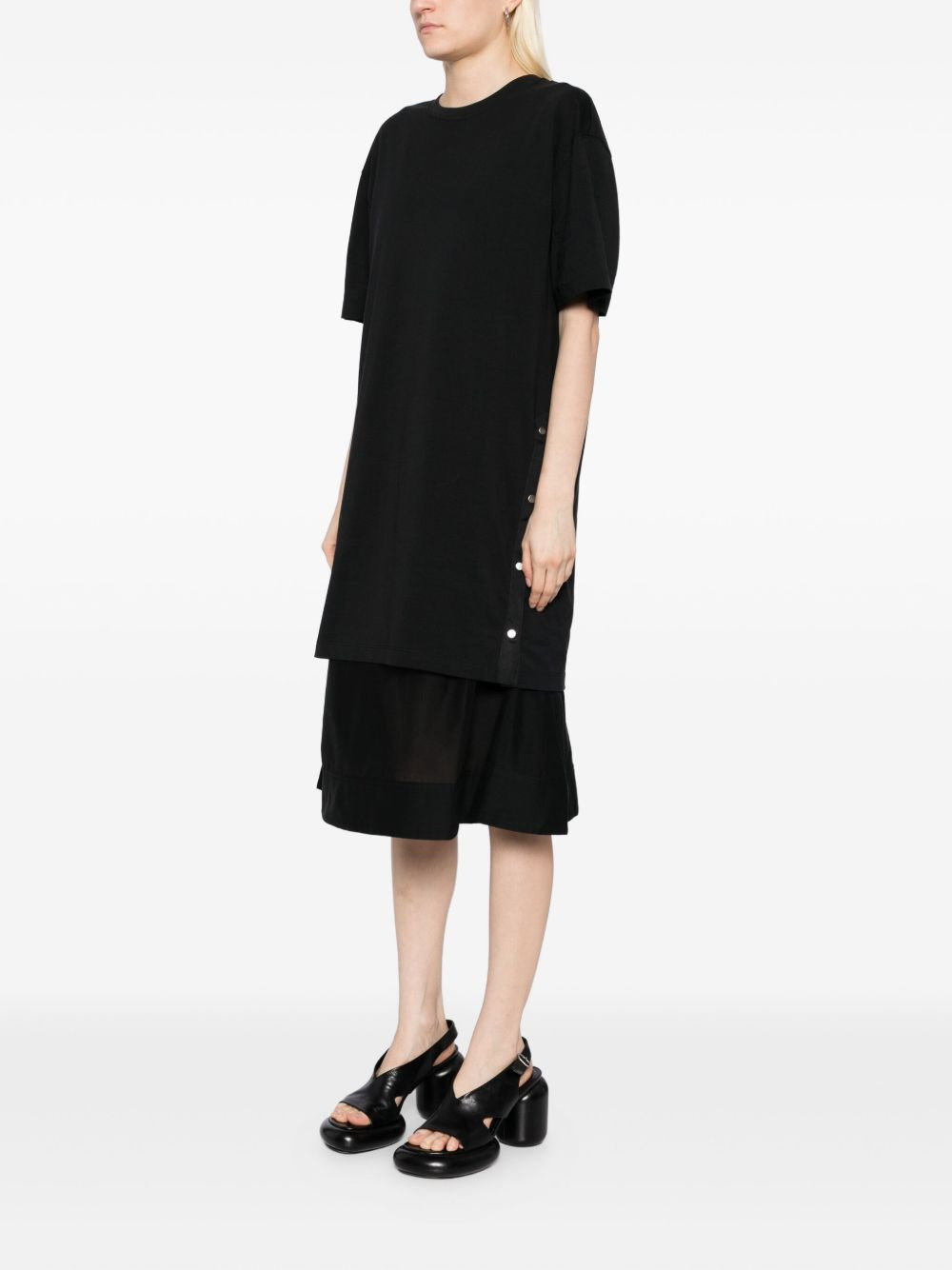crew necck short-sleevees dress - 3