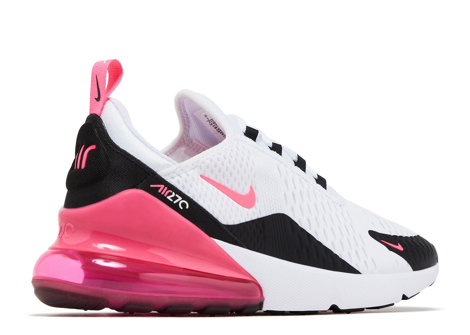 WMNS AIR MAX 270 'WHITE BLACK HYPER PINK' - 3