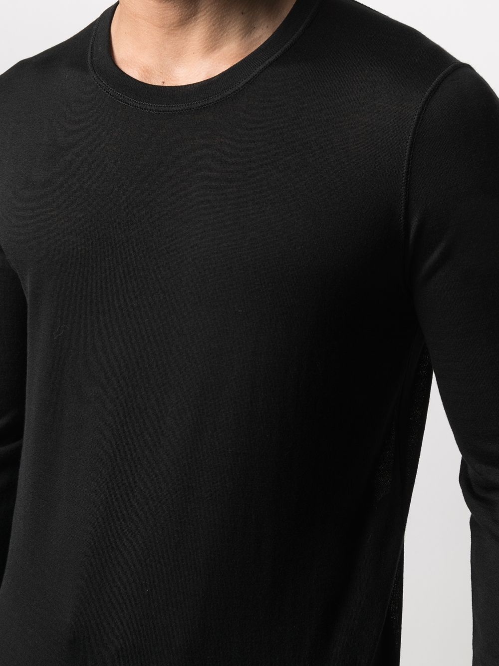 crew neck long-sleeve jumper - 5