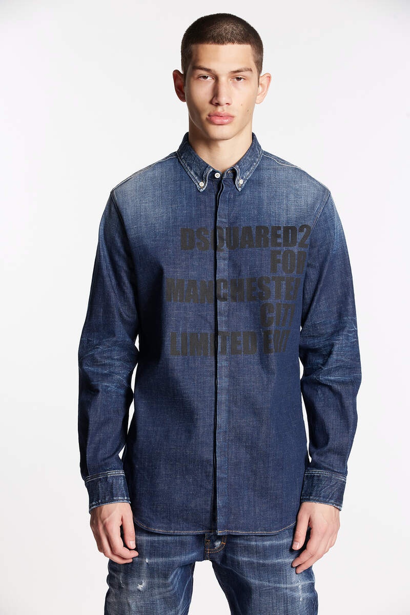 MANCHESTER CITY DENIM SHIRT - 3