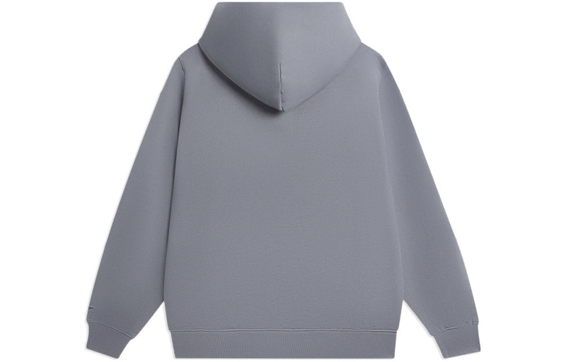 Li-Ning Li-Ning Label Logo Hoodie 'Grey' AWDSB15-9 outlook