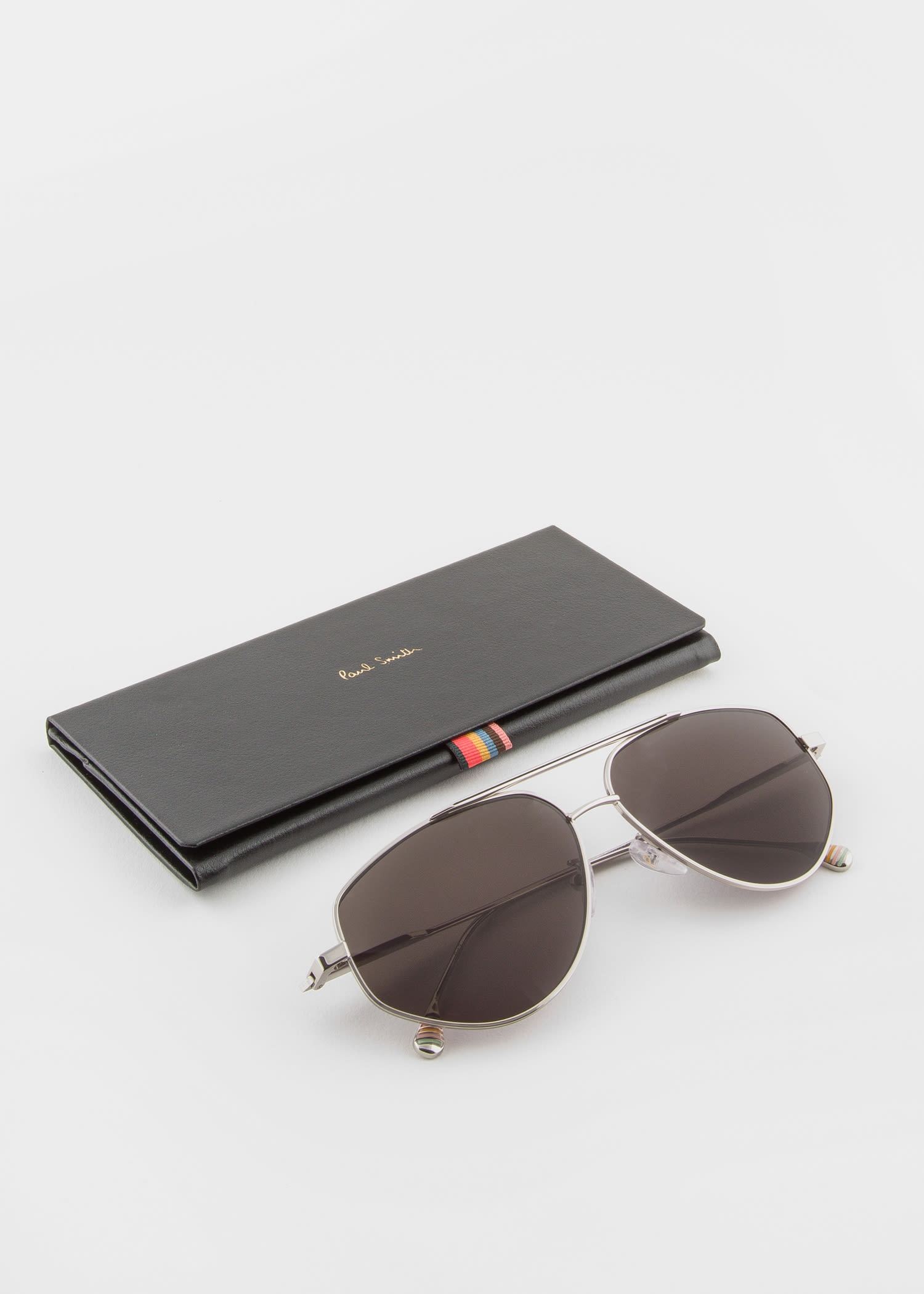 Silver 'Drake' Sunglasses - 4